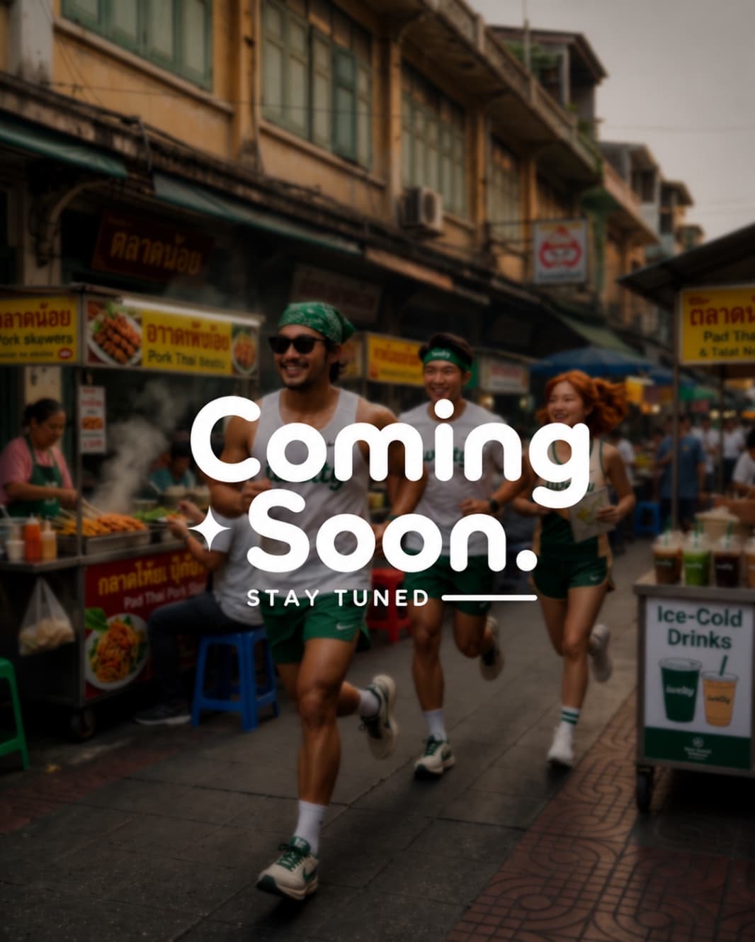 THE RUNNING HUNT — STREET FOOD QUESTS (รวมทีมซิ่ง ล่าภารกิจแซ่บ) - Image 1