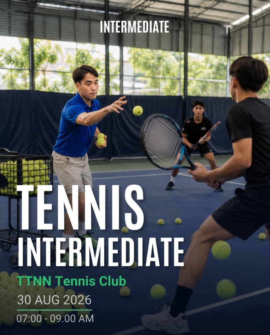 CLASS - Intermediate Tennis - Image 1