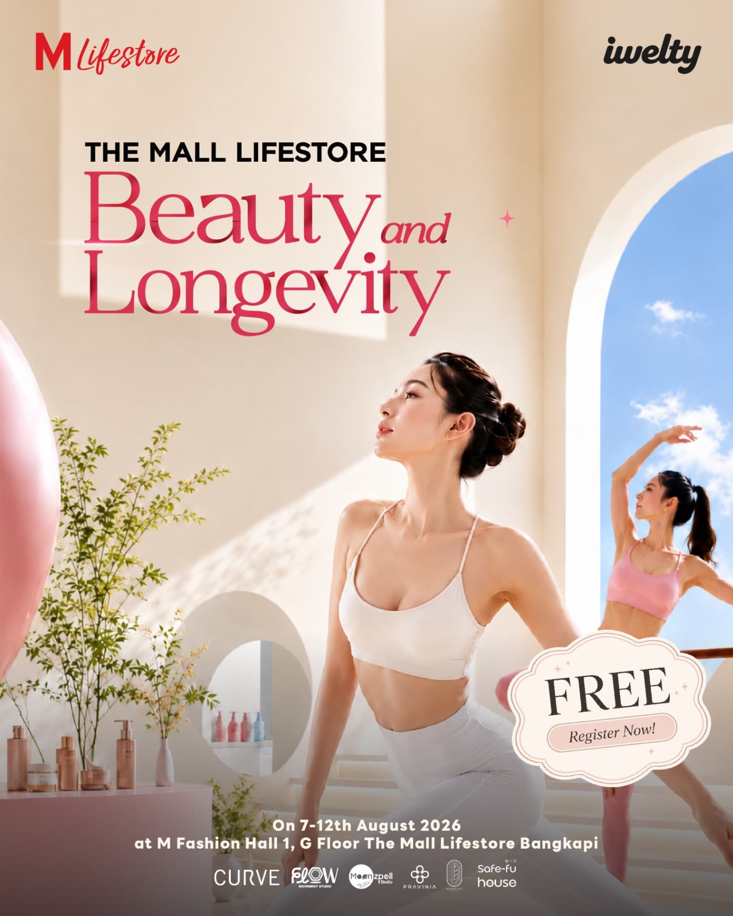 THE MALL LIFESTORE x iwelty - BEAUTY AND LONGEVITY - Image 1