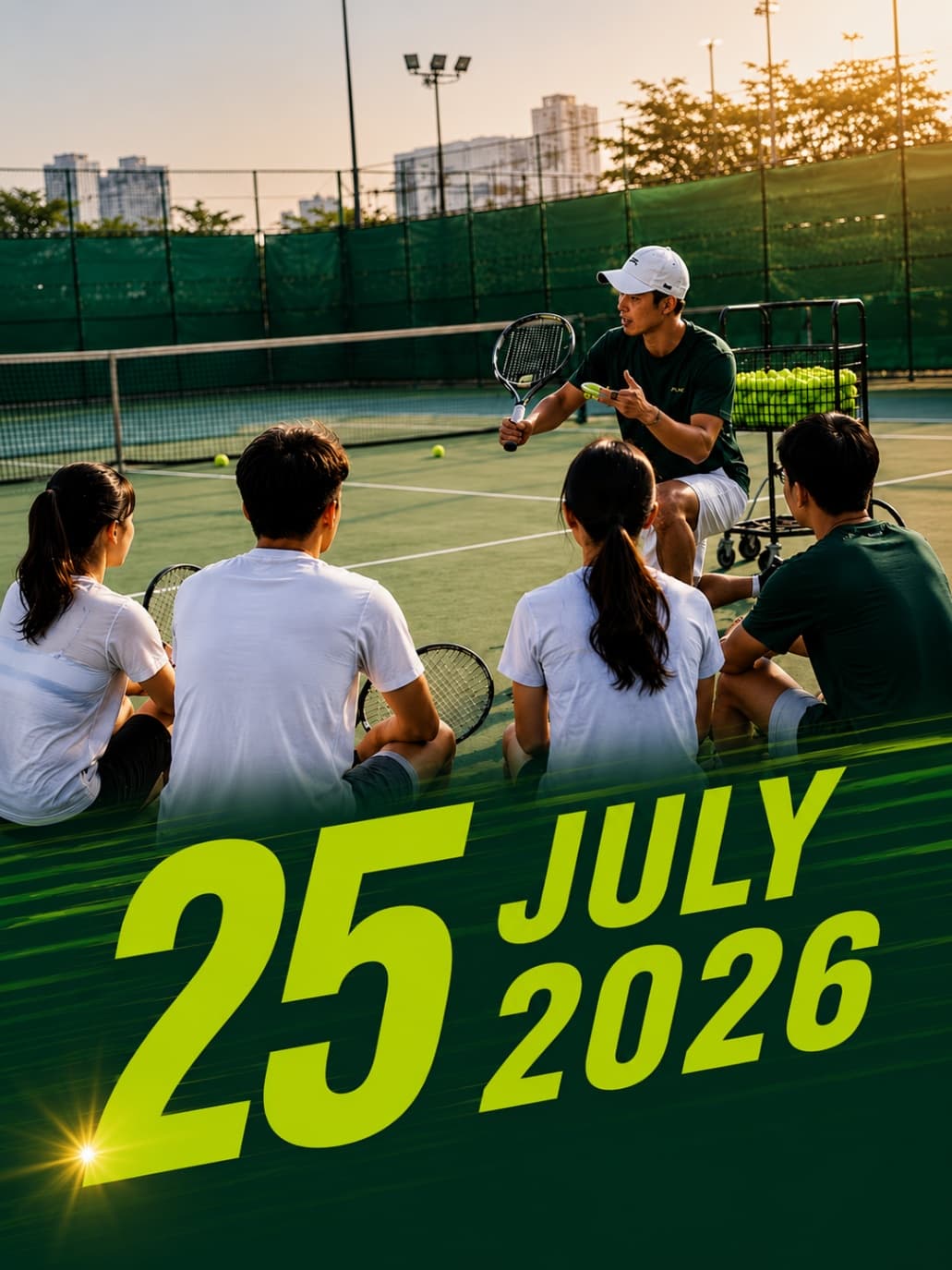CLASS - Intermediate Tennis - Image 1
