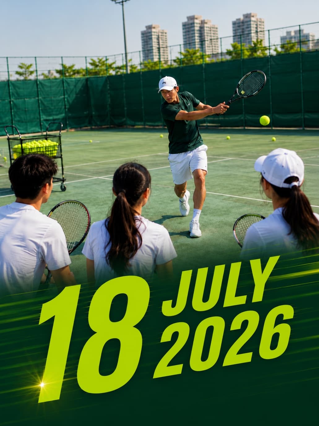 CLASS - Intermediate Tennis - Image 1