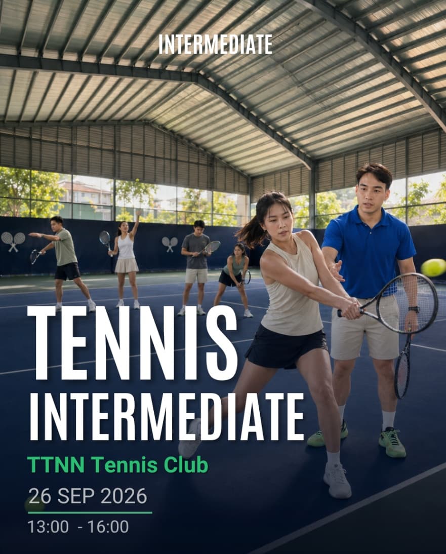 CLASS - Intermediate Tennis - Image 1