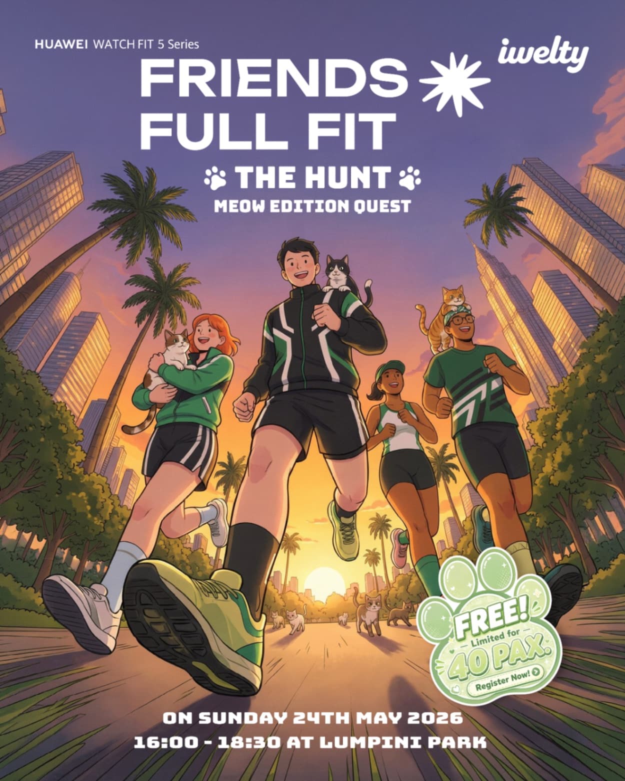 FRIENDS FULL FIT - THE HUNT (Meow Edition Quest) - Image 1
