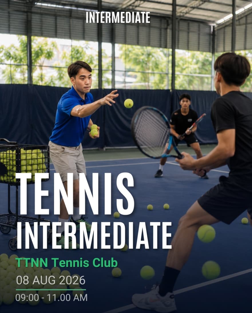CLASS - Intermediate Tennis - Image 1