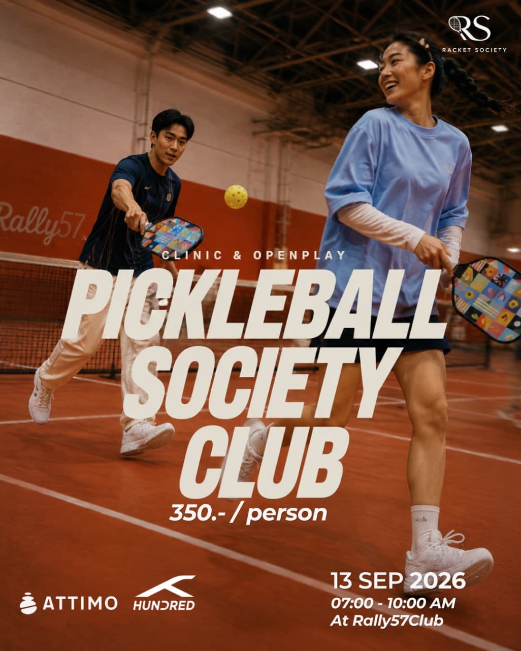 RACKET SOCIETY -Pickleball Society Club - Image 1
